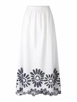 Hameet<rich & royal Embroidery-hame 100 WHITE
