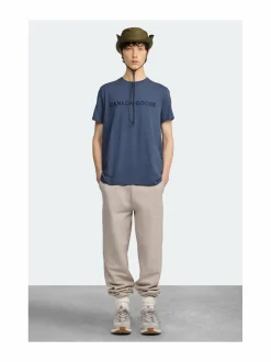 Paidat, Hupparit & Colleget<Canada Goose Emersen Embroidered Wordmark t-paita 222 OZONE BLUE BLEU OZONE