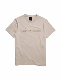 Canada Goose Emersen Embroidered Wordmark t-paita^ Paidat, Hupparit & Colleget