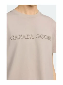 Canada Goose Emersen Embroidered Wordmark t-paita^ Paidat, Hupparit & Colleget