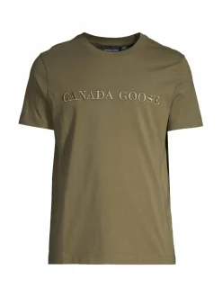 Paidat, Hupparit & Colleget<Canada Goose Emersen T-Shirt -t-paita 49 MILITARY GREEN VERT MILITAIRE