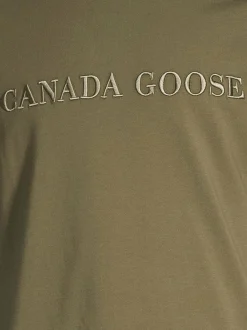 Paidat, Hupparit & Colleget<Canada Goose Emersen T-Shirt -t-paita 49 MILITARY GREEN VERT MILITAIRE
