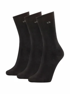 Sukat & Sukkahousut<Calvin Klein Emma- kiristämättömät nilkkasukat 3-pack 001 BLACK