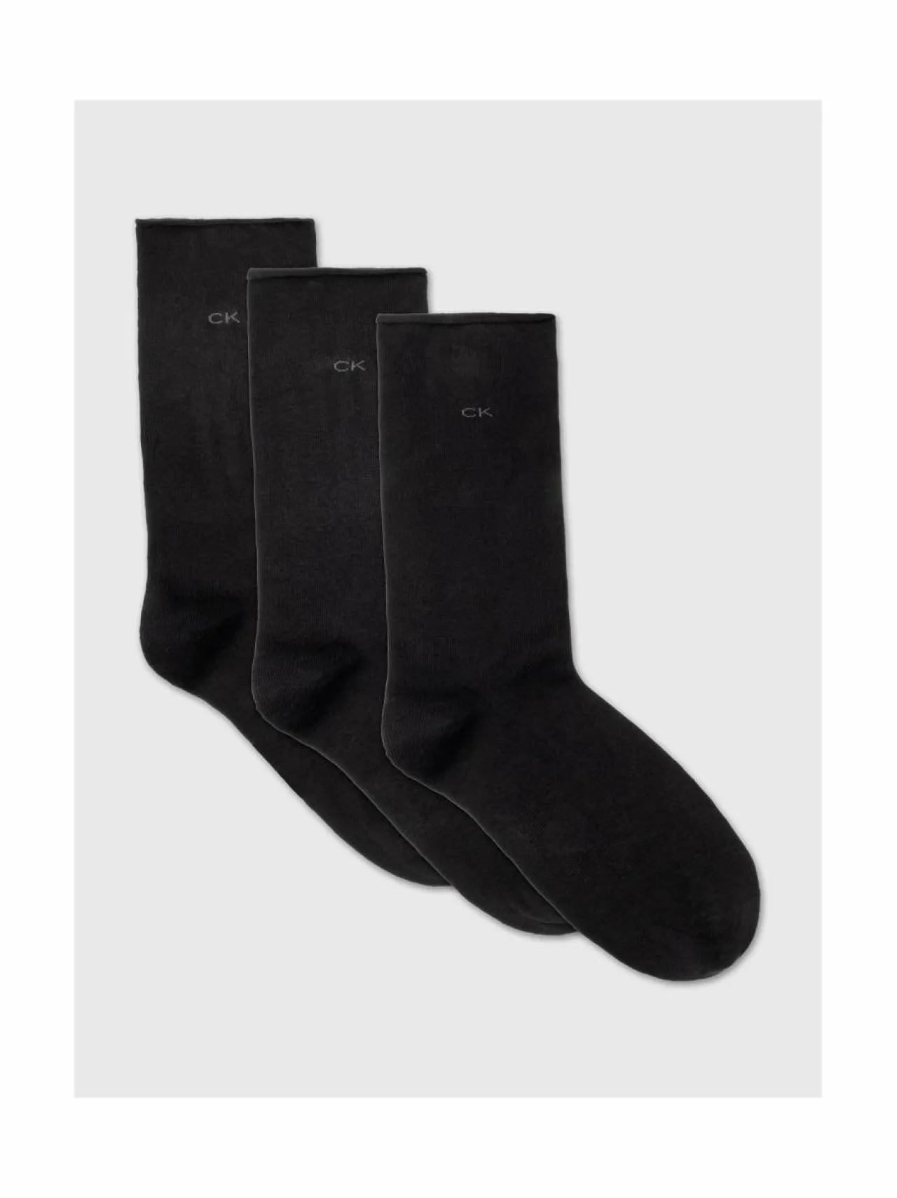 Sukat & Sukkahousut<Calvin Klein Emma- kiristämättömät nilkkasukat 3-pack 001 BLACK