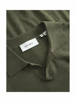 Paidat<Les Deux Emmanuel-pikeepaita 555555-FOREST GREEN