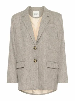 Bleiserit & Jakut<MY ESSENTIAL WARDROBE EmmyMW-bleiseri 1304011 OATMEAL MELANGE