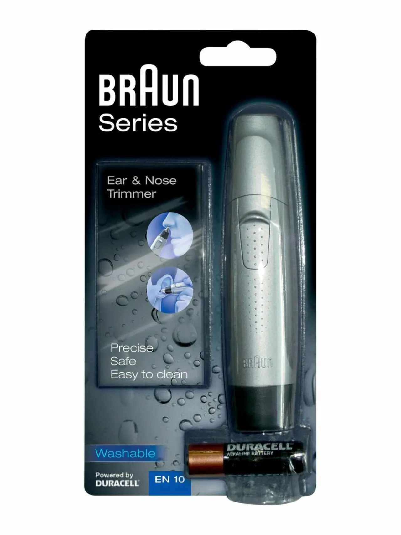 Braun EN10 Ear&Nose Trimmer -hygieniatrimmeri^ Ihokarvanpoisto