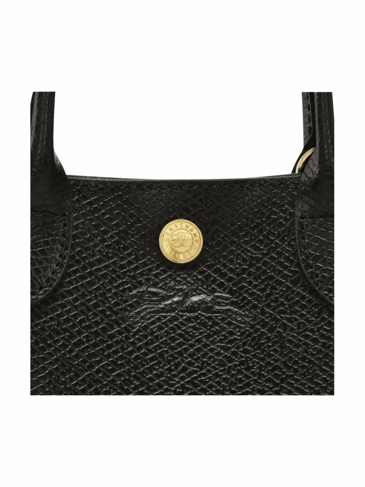 Käsilaukut<Longchamp Epure Top Handle -nahkalaukku 001 BLACK