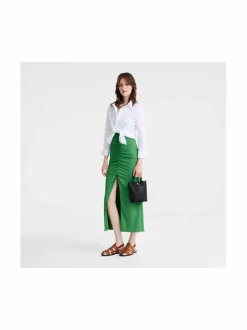 Käsilaukut<Longchamp Epure Top Handle -nahkalaukku 001 BLACK
