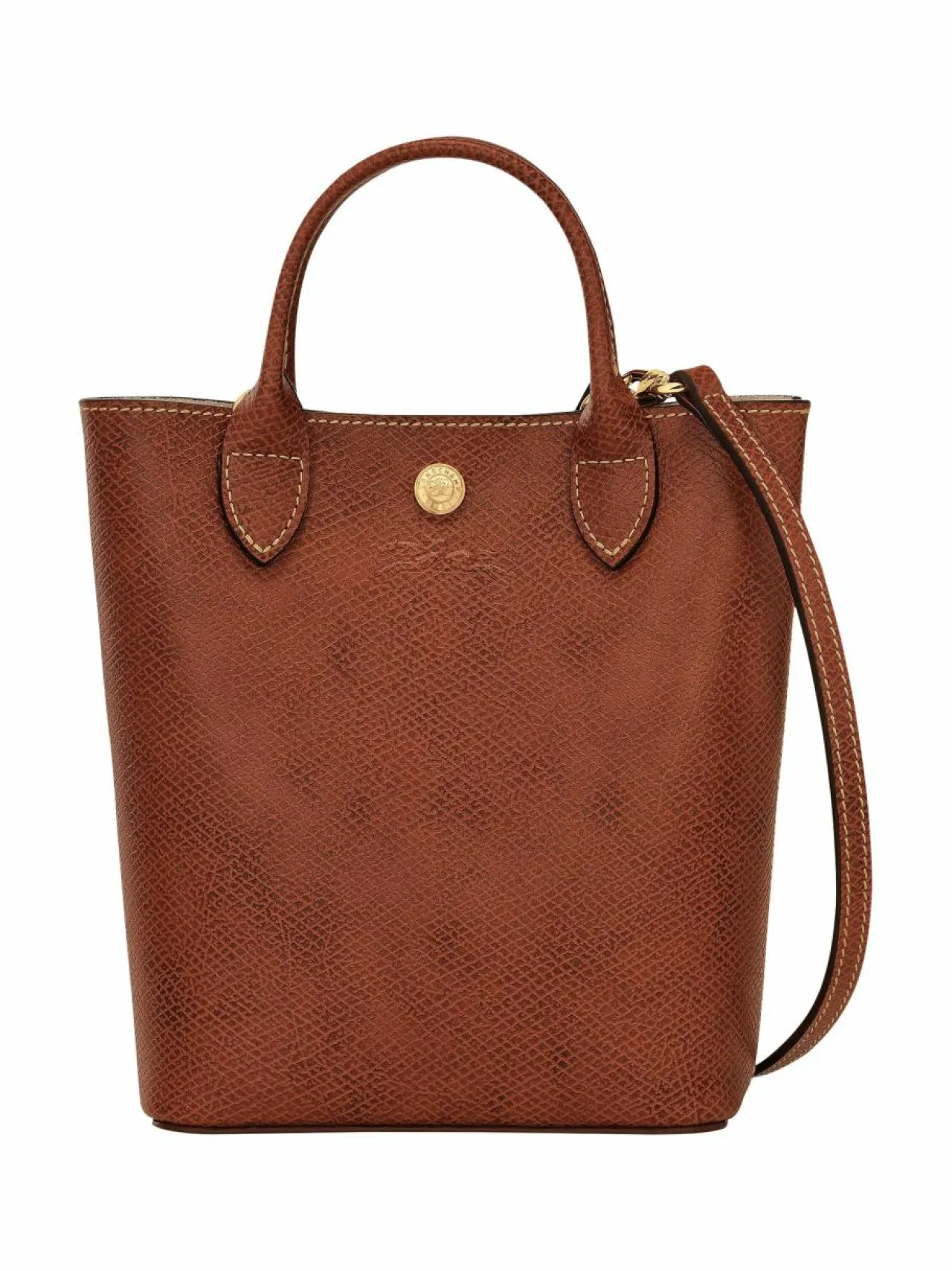 Käsilaukut<Longchamp Epure Top Handle -nahkalaukku 035 BROWN