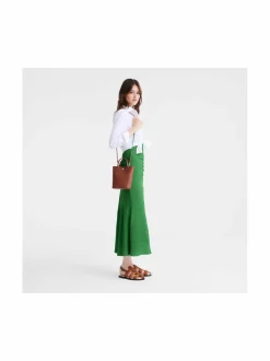 Käsilaukut<Longchamp Epure Top Handle -nahkalaukku 035 BROWN