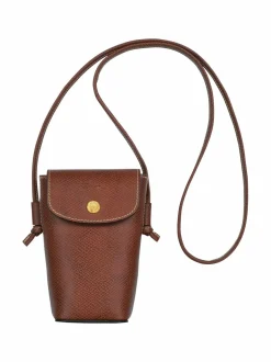 Puhelimen Suojakuoret & Tarvikkeet|Puhelimen Suojakuoret & Tarvikkeet<Longchamp Epure-puhelinlaukku 035 BROWN
