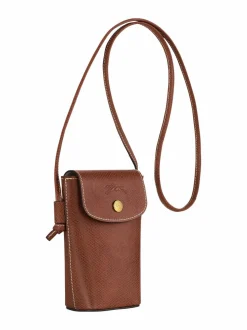 Puhelimen Suojakuoret & Tarvikkeet|Puhelimen Suojakuoret & Tarvikkeet<Longchamp Epure-puhelinlaukku 035 BROWN