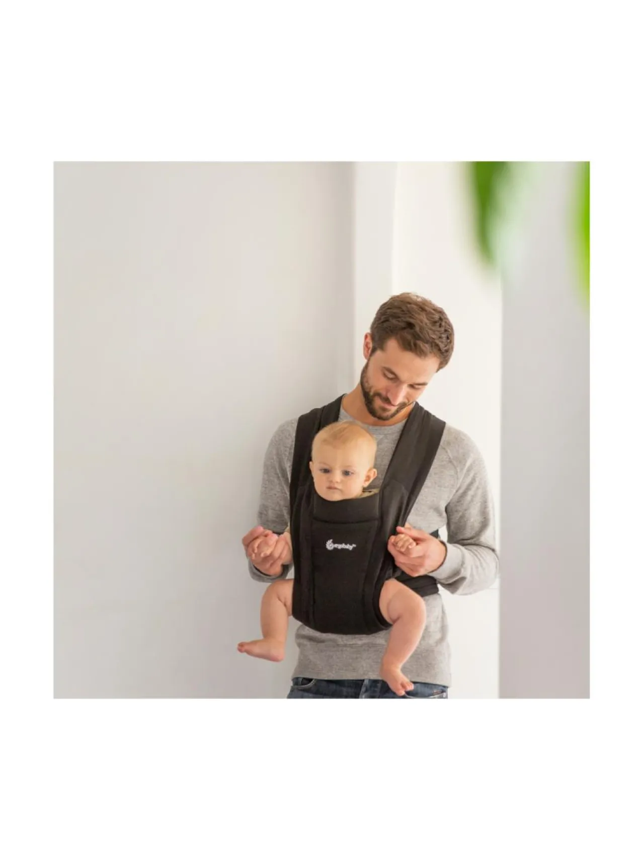 ErgoBaby Embrace kevyt kantoreppu^ Lapsen Hoito