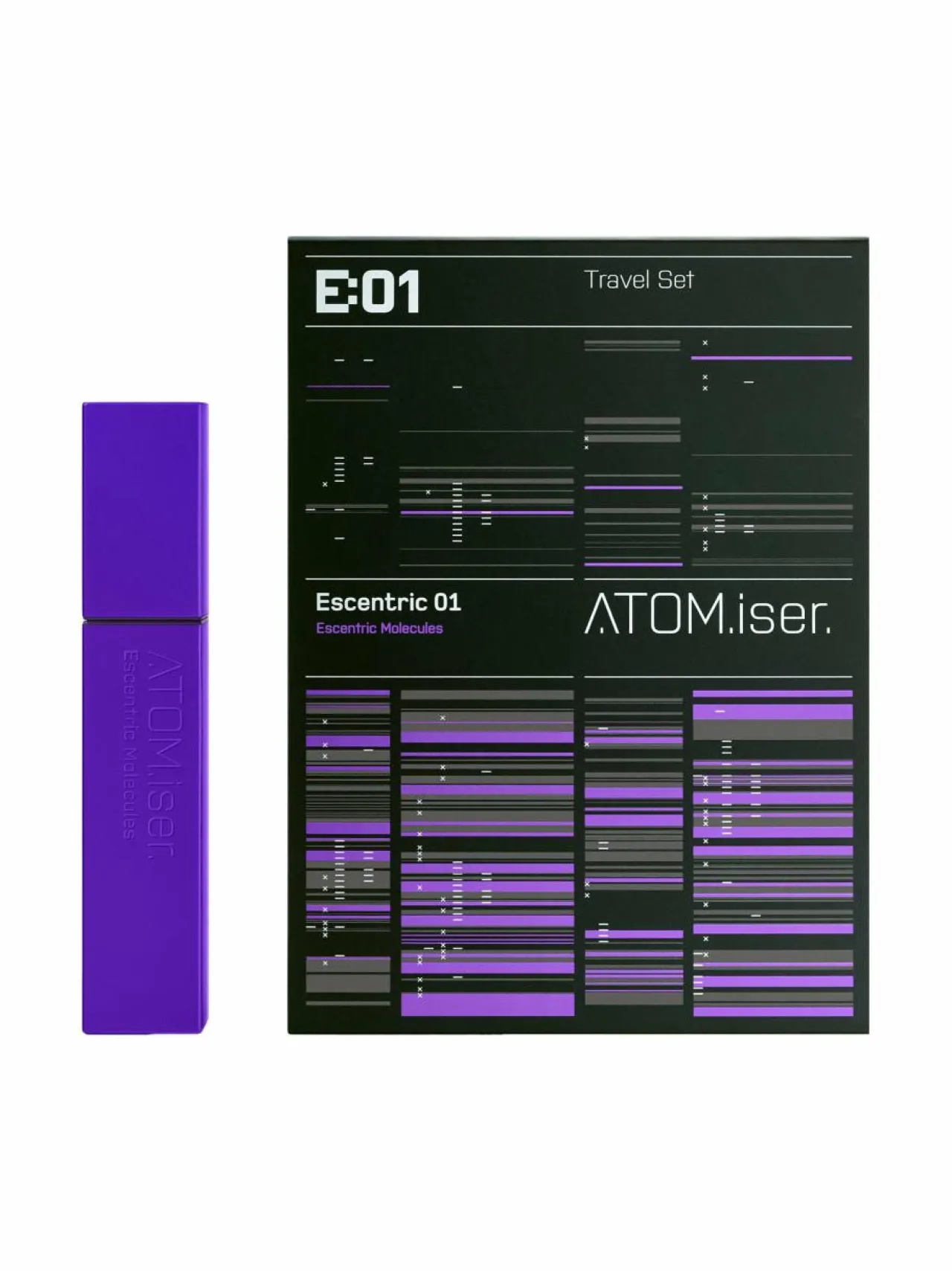 Escentric Molecules Escentric 01 Atom.Iser Set -tuoksupakkaus 3 x 8.5 ml^ Unisex
