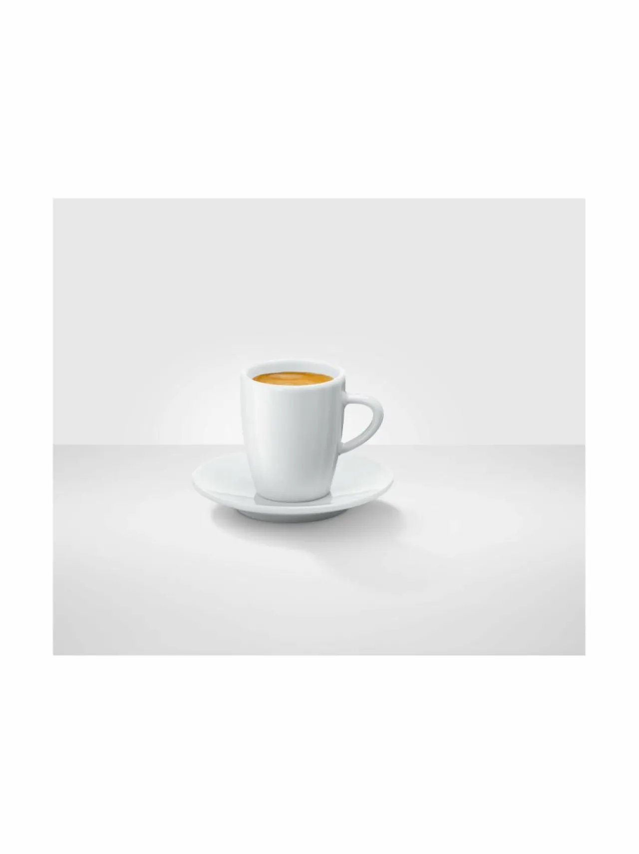 Kahvin- & Vedenkeittimet<Jura Espressokuppi ja aluslautanen 2 kpl WHITE