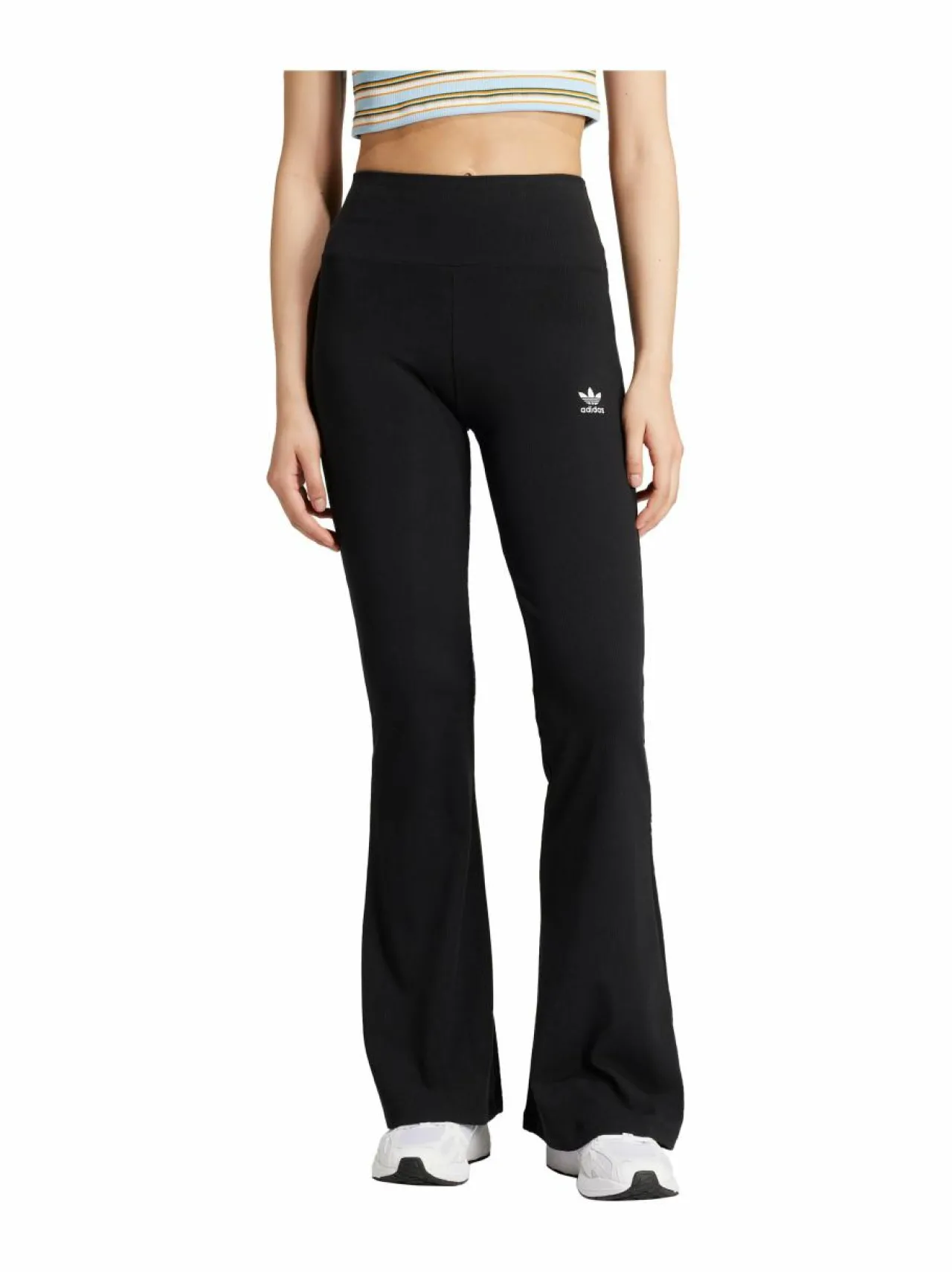 Urheiluhousut & Treenitrikoot<adidas Originals Ess Flare -leggingsit IW5727 BLACK