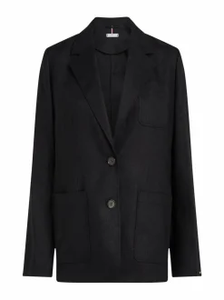 Tommy Hilfiger Ess Linen Regular -bleiseri^ Bleiserit & Jakut