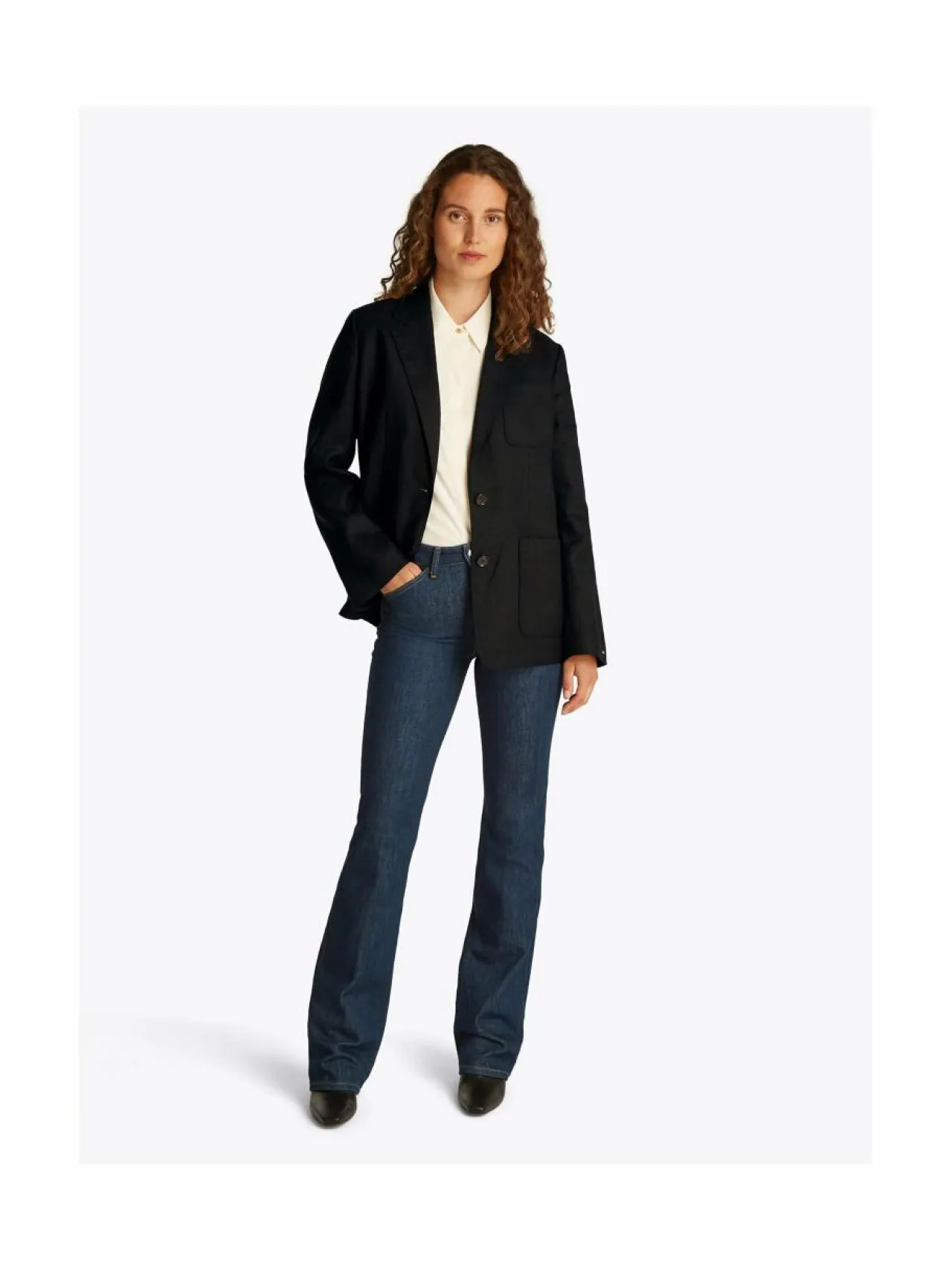 Tommy Hilfiger Ess Linen Regular -bleiseri^ Bleiserit & Jakut