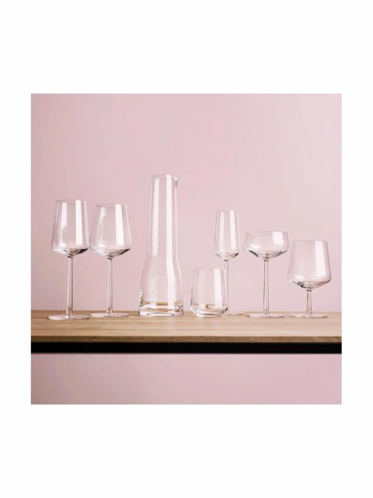 Lasit<Iittala Essence-punaviinilasi 45 cl, 2 kpl KIRKAS