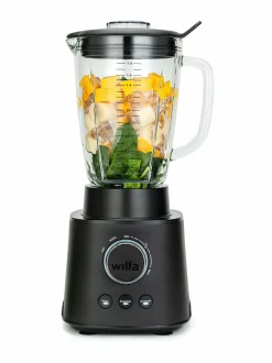Vatkaimet & Sekoittimet<Wilfa Essential 1800 Auto -tehosekoitin BLACK