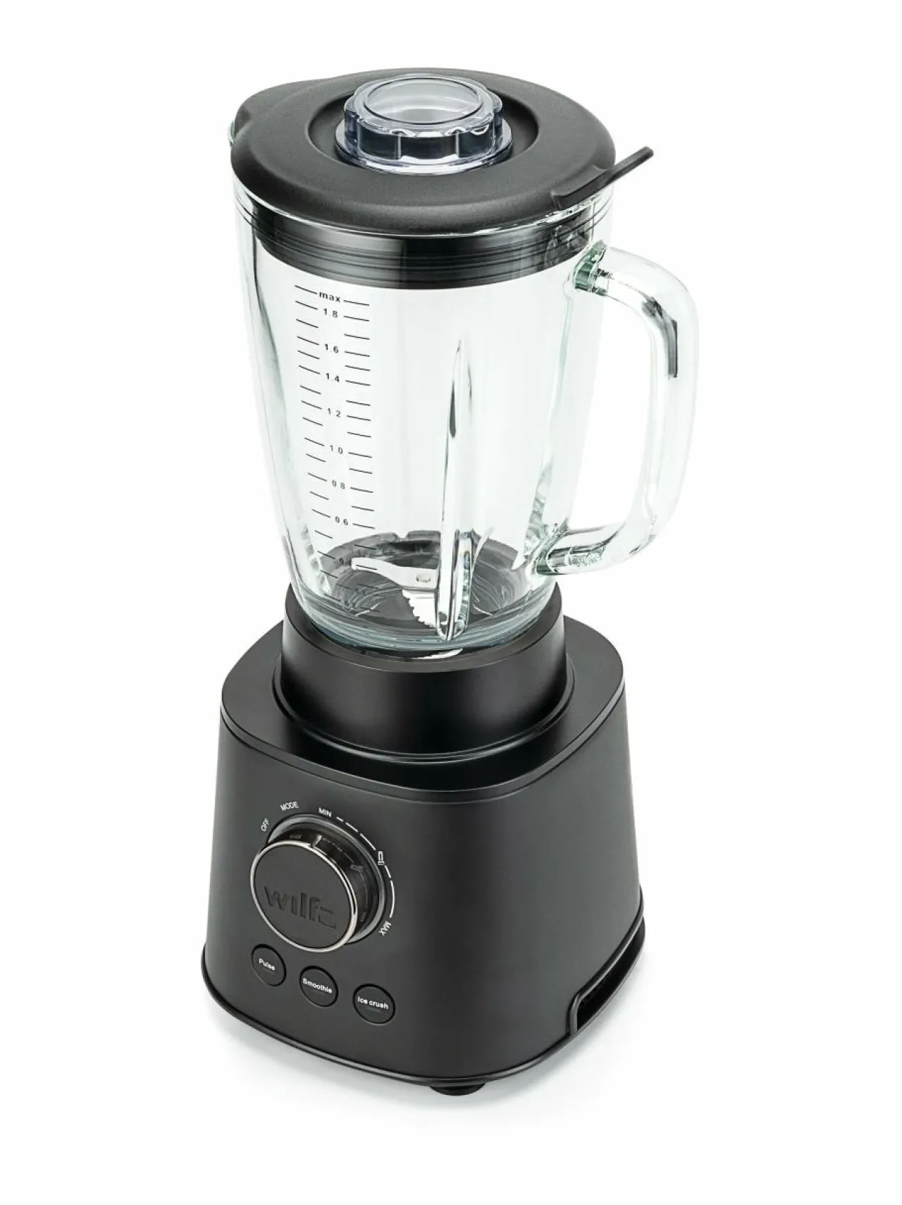 Vatkaimet & Sekoittimet<Wilfa Essential 1800 Auto -tehosekoitin BLACK