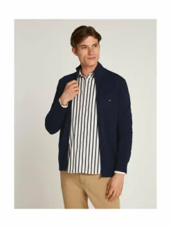 Neuleet<Tommy Hilfiger Essential Cotton -neuletakki DW5 DESERT SKY