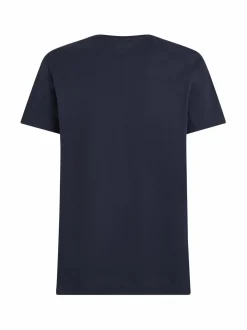 Paidat<Tommy Hilfiger Essential Flag T-paita DW5 DESERT SKY