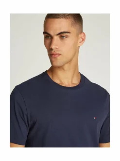 Paidat<Tommy Hilfiger Essential Flag T-paita DW5 DESERT SKY