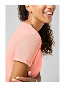 Paidat, Hupparit & Colleget<Casall Essential Mesh Detail -treenipaita 470 PALE CORAL