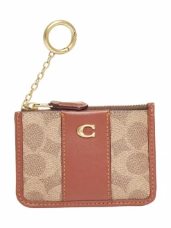 Lompakot & Kotelot<Coach Essential Mini ID -korttikotelo B4/TAN CARAMEL