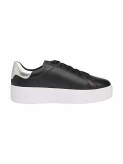 Urheilujalkineet|Tennarit & Sneakerit<Tommy Hilfiger Essential Platform Court -sneakerit BDS BLACK/SILVER