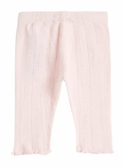 Housut<Tommy Hilfiger Essential Pointelle -leggingsit TH3 PRECIOUS PINK