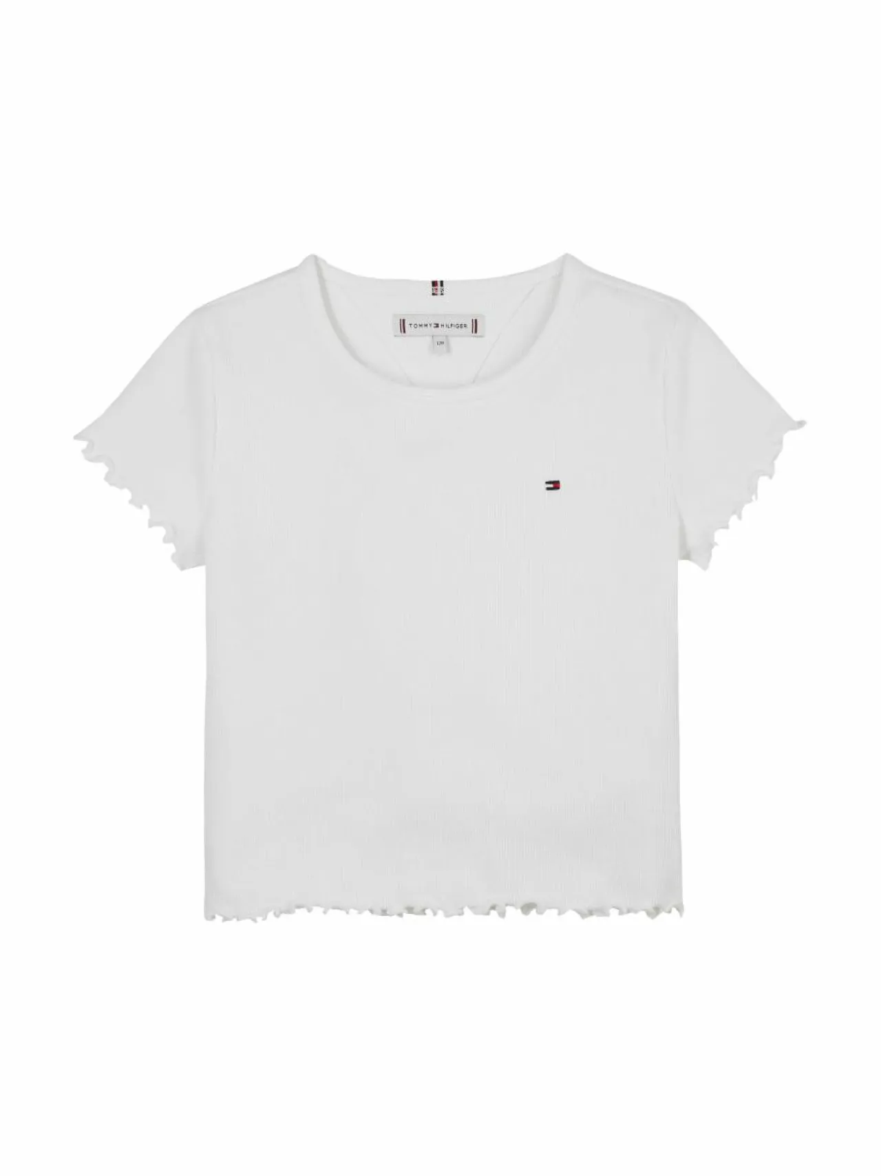 T-Paidat<Tommy Hilfiger Essential Rib -paita YBR WHITE