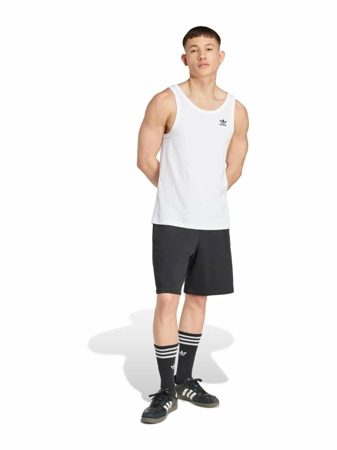 Paidat, Hupparit & Colleget<adidas Originals Essential Tank -toppi IY7366 WHITE
