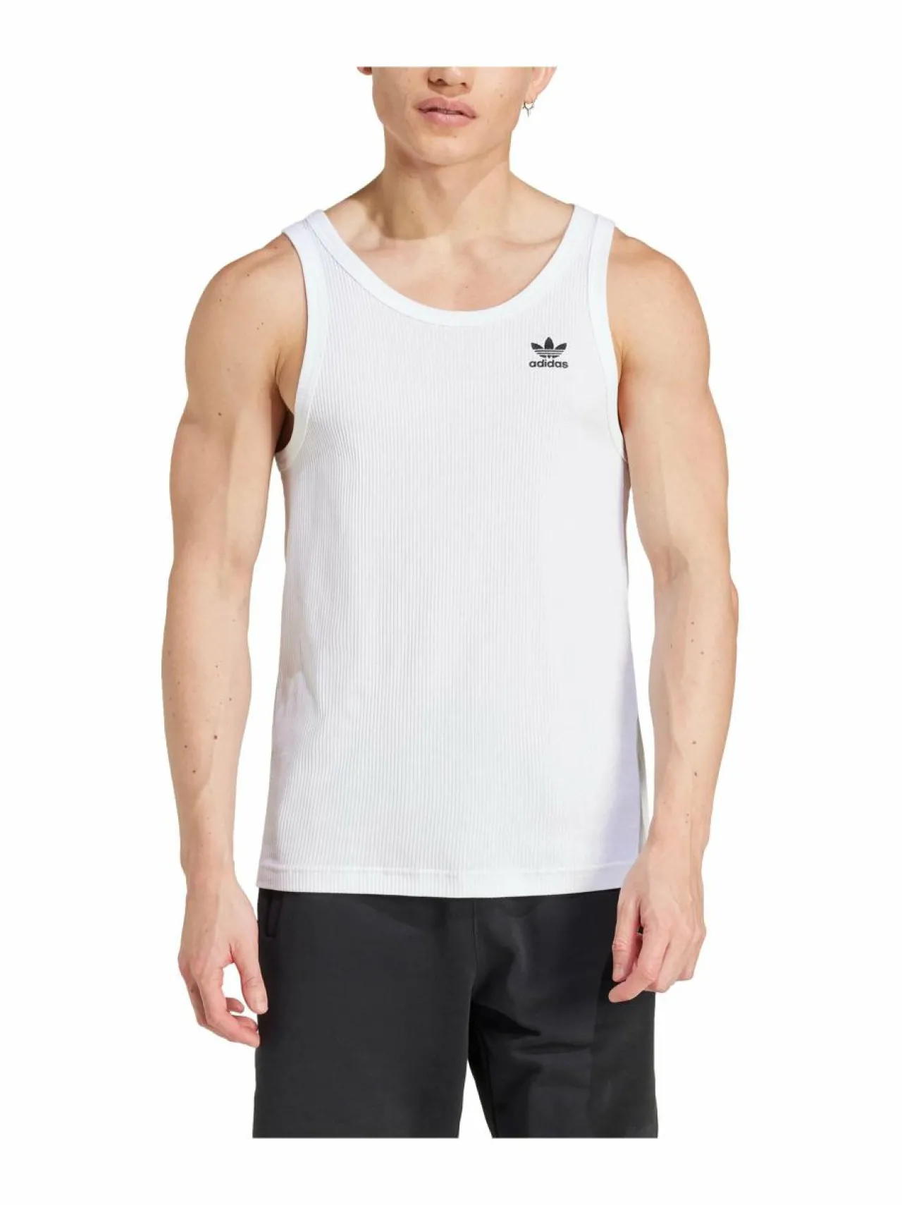 Paidat, Hupparit & Colleget<adidas Originals Essential Tank -toppi IY7366 WHITE