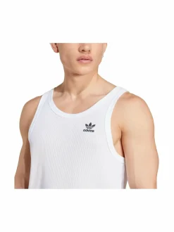 Paidat, Hupparit & Colleget<adidas Originals Essential Tank -toppi IY7366 WHITE