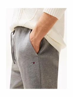 Housut<Tommy Hilfiger Essential Terry -collegeshortsit P91 MEDIUM GREY HEATHER
