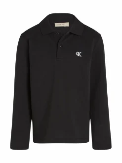 Pitkähihaiset Trikoopaidat<Calvin Klein Kids Essential-pikeepaita BEH CK BLACK