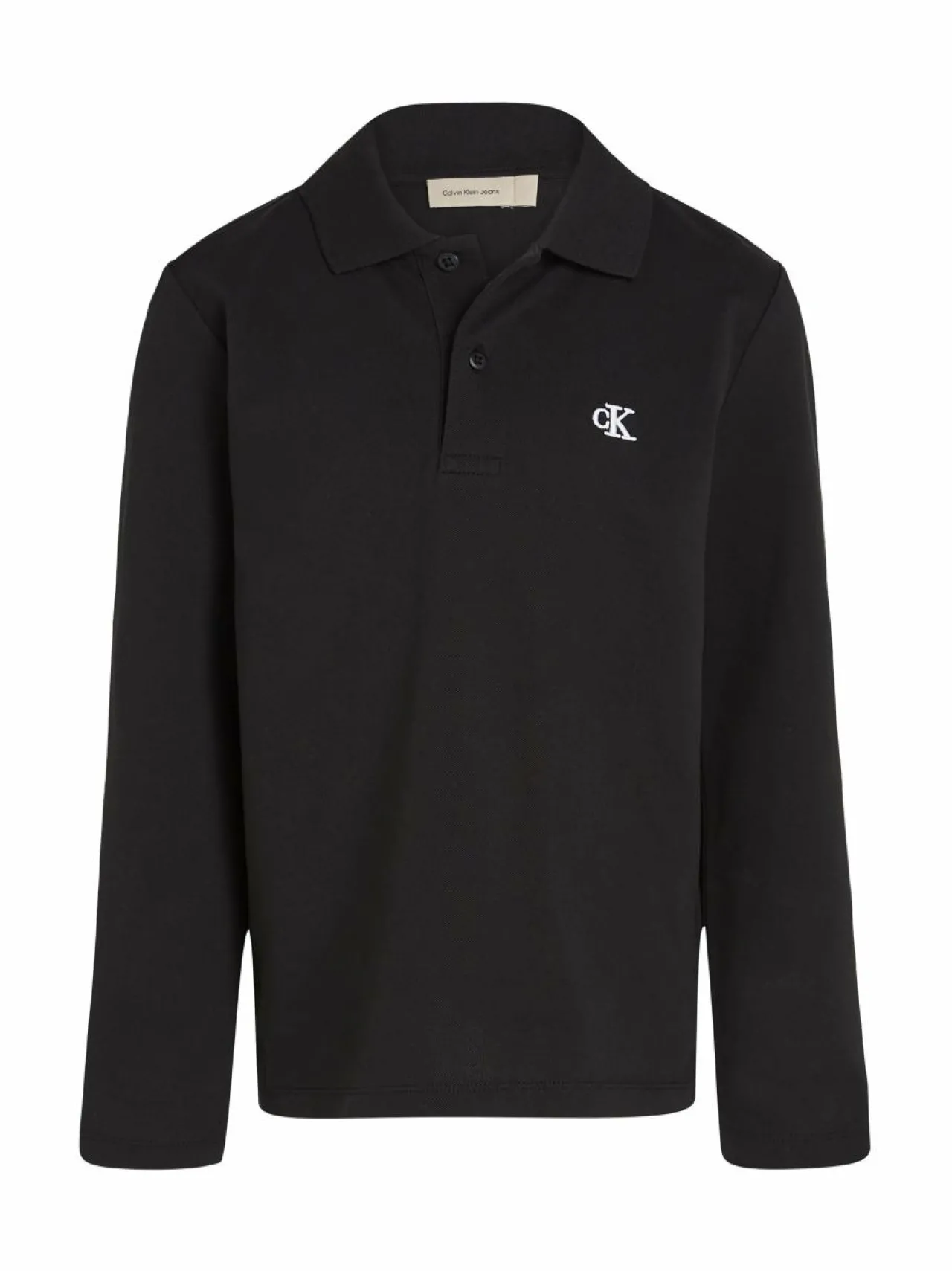 Pitkähihaiset Trikoopaidat<Calvin Klein Kids Essential-pikeepaita BEH CK BLACK