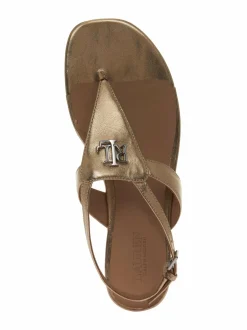 Sandaalit<Lauren Ralph Lauren Everley-varvassandaalit PLATINUM