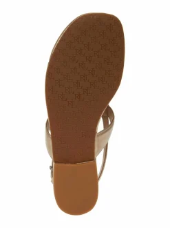 Sandaalit<Lauren Ralph Lauren Everley-varvassandaalit PLATINUM