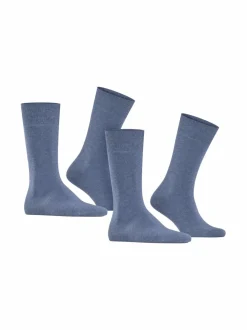 Sukat<Burlington Everyday Cotton -sukat 2-pack VAALEANHARMAA