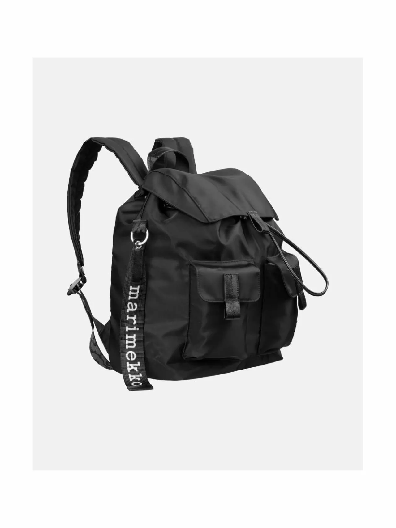Reput|Reput<Marimekko Everything Backpack L Solid -reppu 009 BLACK