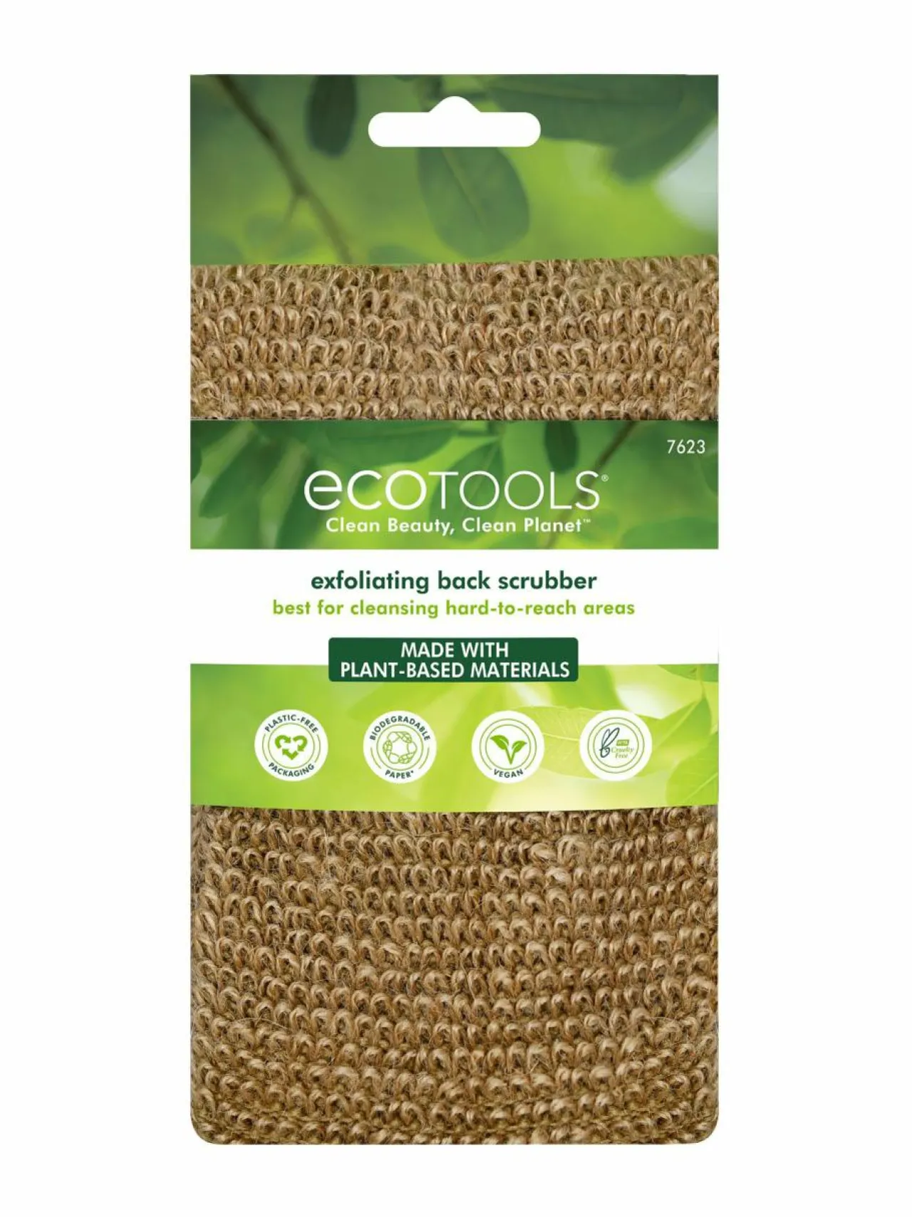 Eco Tools Exfoliating Back Scrubber -kuoriva selänpesin^ Meikit|Meikkaustarvikkeet