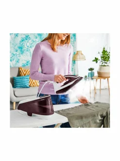 Pyykkihuolto<Tefal Express Essential Plus -höyrysilityskeskus PURPLE