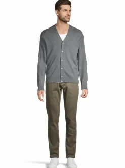 Neuleet<Olymp Extra Fine Merino -villaneuletakki 63 GREY