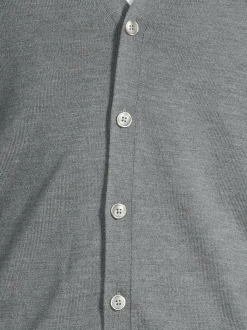 Neuleet<Olymp Extra Fine Merino -villaneuletakki 63 GREY