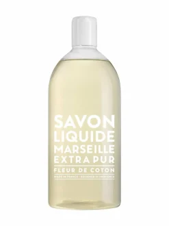 Wellness<Compagnie de Provence Extra Pur Cotton Flower -nestesaippua, täyttöpakkaus 1 l