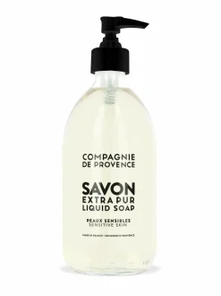 Vartalonhoito<Compagnie de Provence Extra Pur Liquid Marseille Soap Sensitive Skin -nestesaippua 495 ml